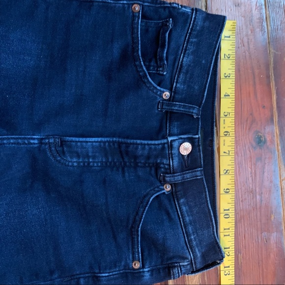 Express Dark Wash High Rise Skinny Jeans - Picture 3 of 10